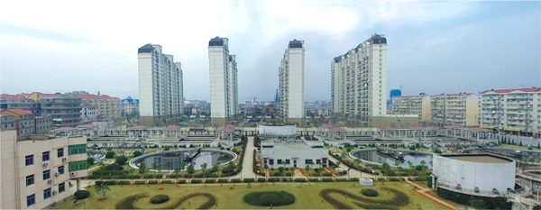 江西最大污水處理廠——南昌朝陽(yáng)污水處理廠二期工程（省、市優(yōu)良工程，獲滕王閣杯）